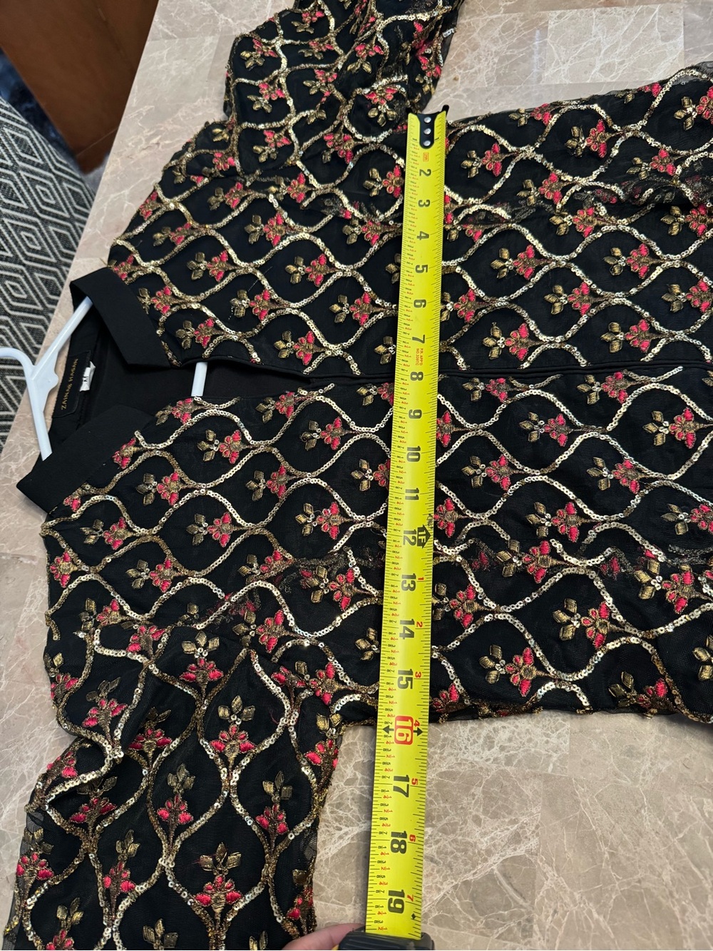 Zainab Hasan  embroidered dress M - Picture 10 of 11